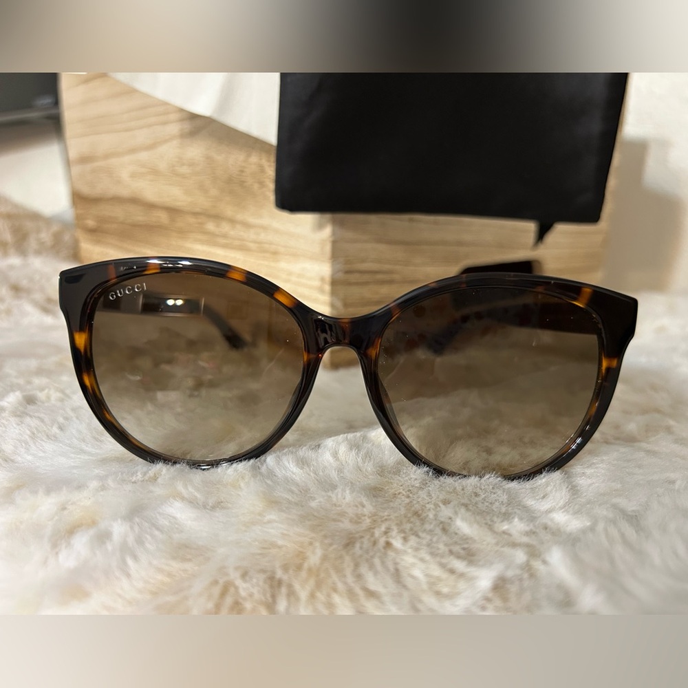 Gucci Women's Tortoiseshell Sunglasses